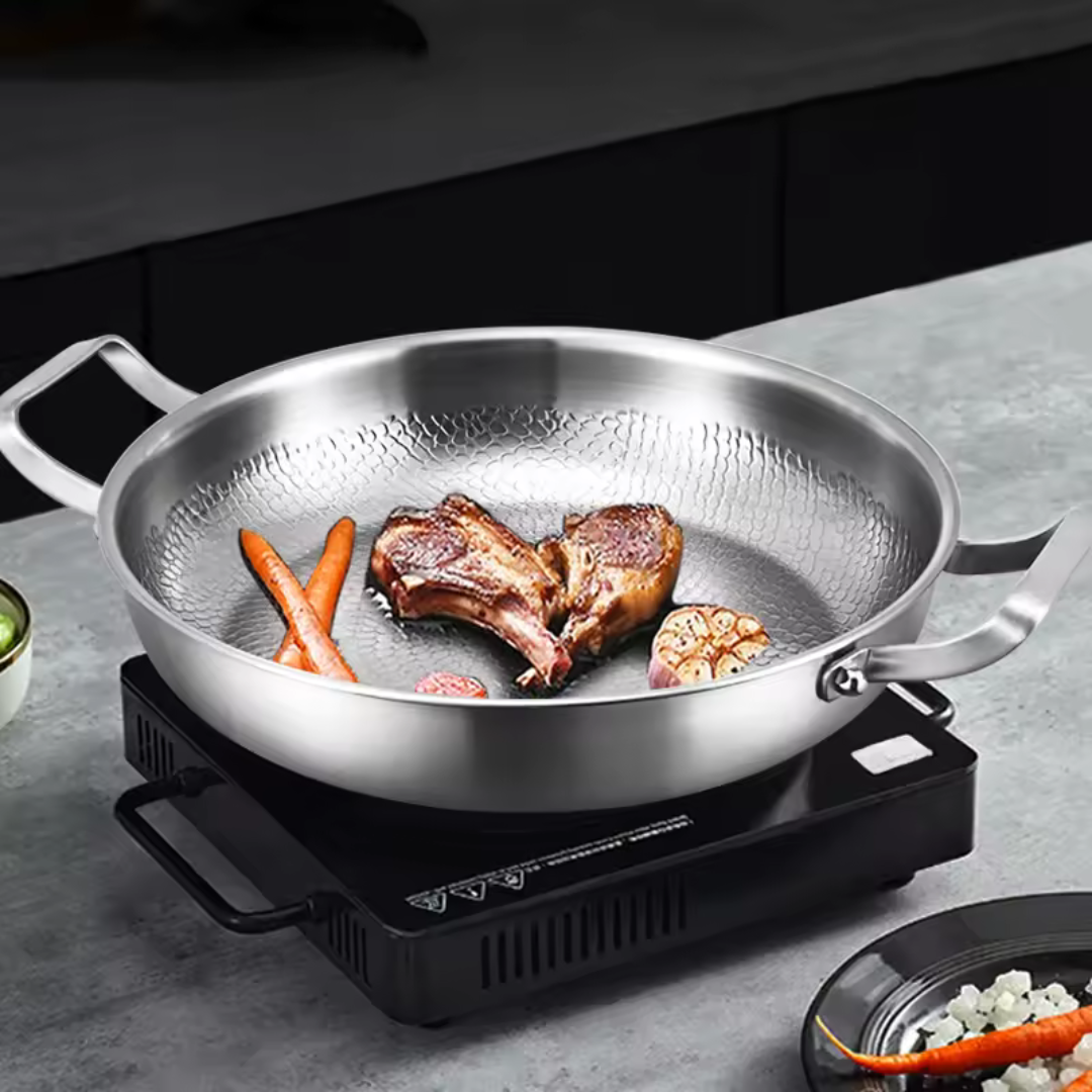 Weissmann Titanium Two-Handled Sauté Pan