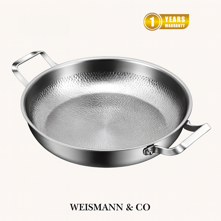 Weissmann Titanium Two-Handled Sauté Pan
