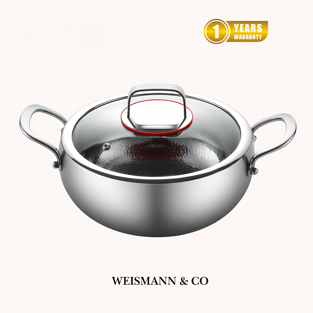 Titanium Deep Casserole Pot Pro