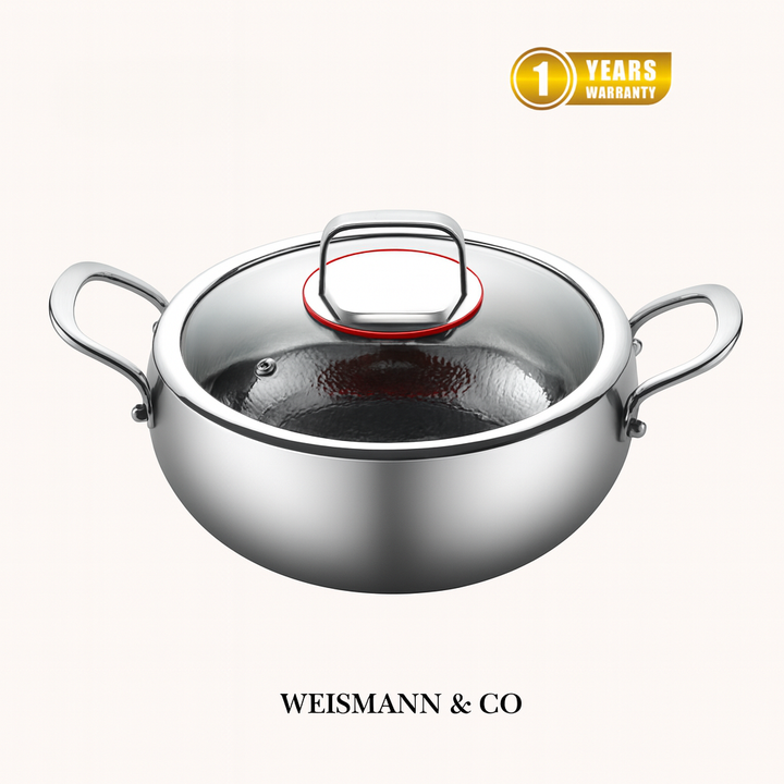 Titanium Deep Casserole Pot Pro