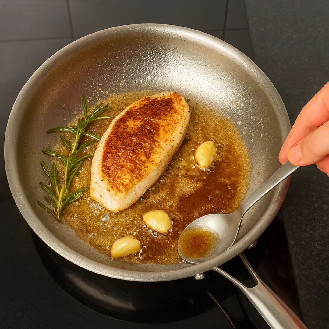 Everyday Cooking Set: 2 Pans + Utensils Set