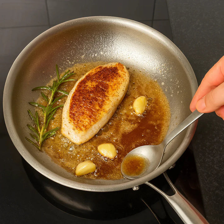 Everyday Cooking Set: 2 Pans + Utensils Set